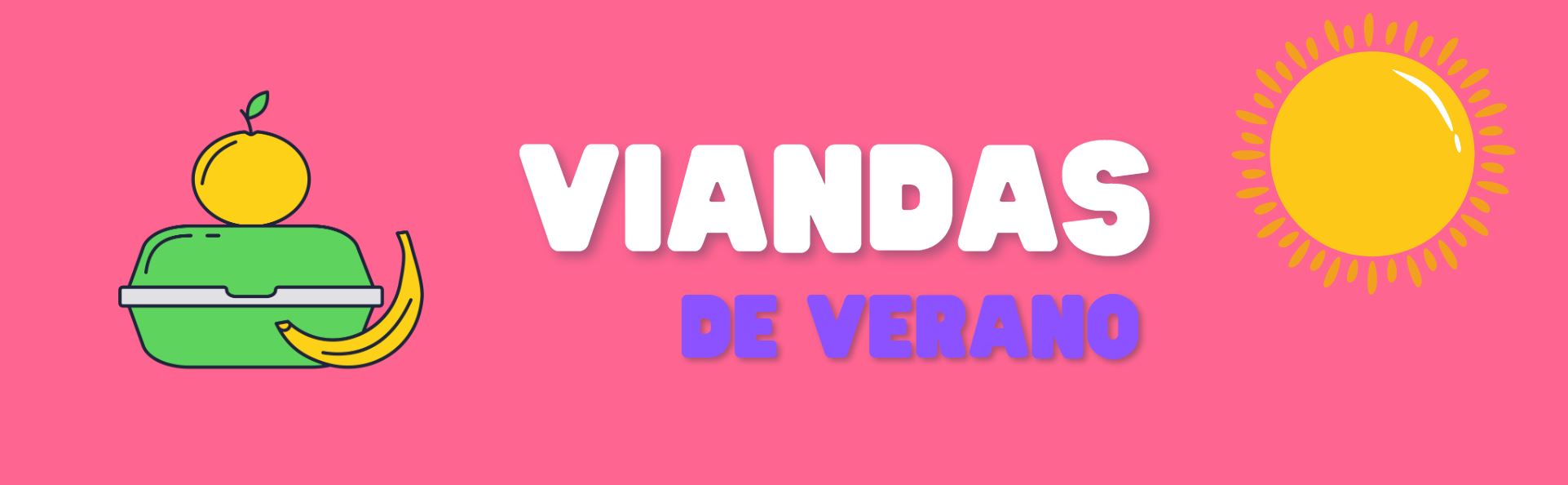 Recetario viandas de verano logo
